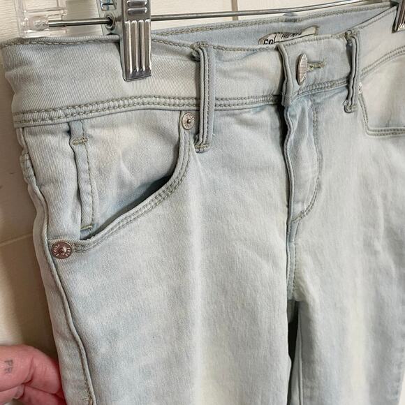 FP Movement Free People Skinny‎ Jeans Light Wash Cropped - Size 25 - Picture 11 of 12